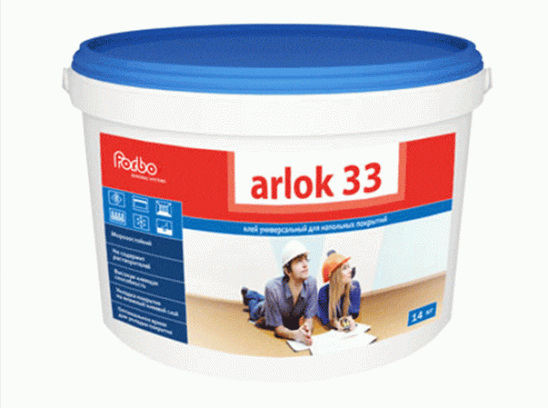 Фото - клей для ковролинаа и линолеумаа arlok 33 forbo 7кг
